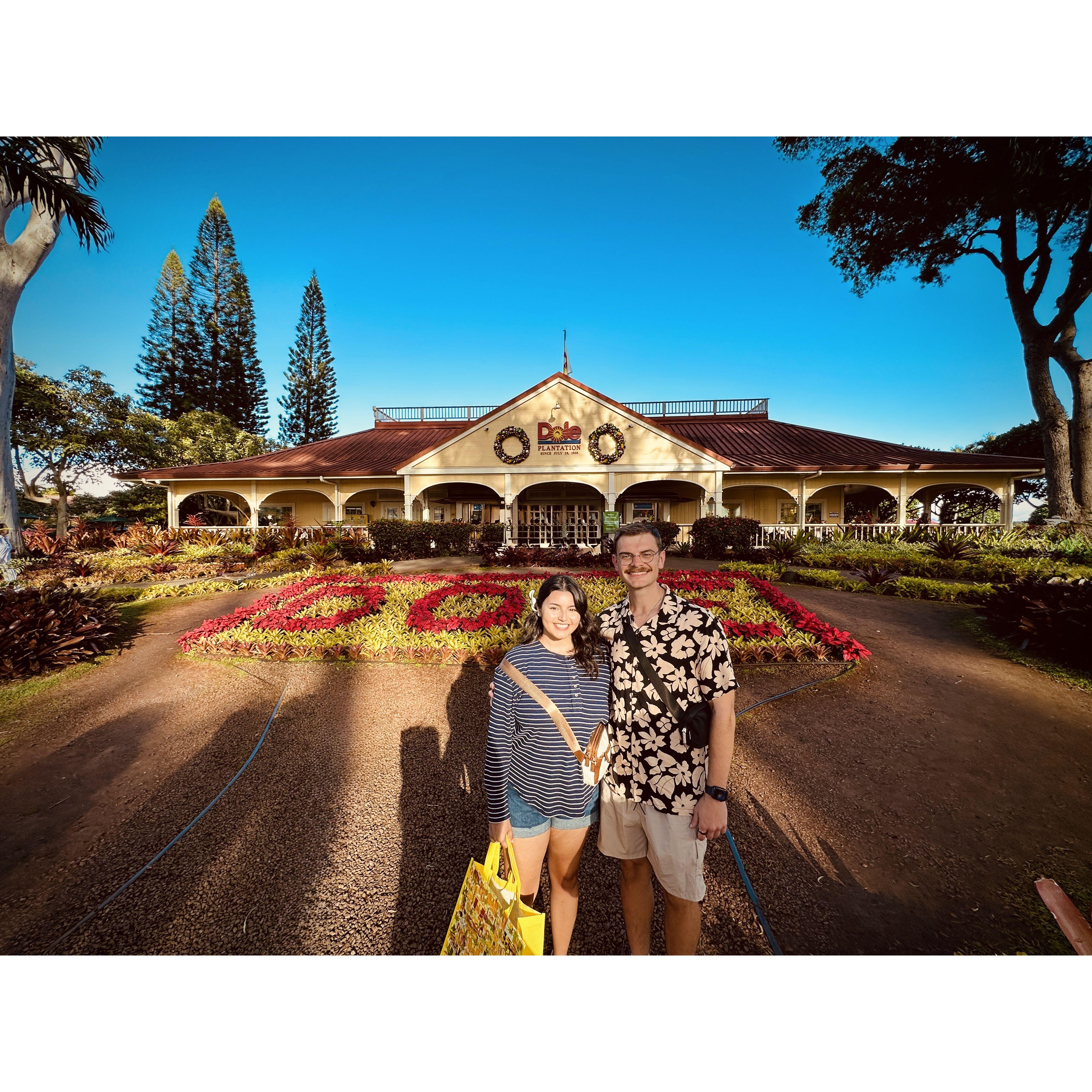 Aloha Dole Farm!
