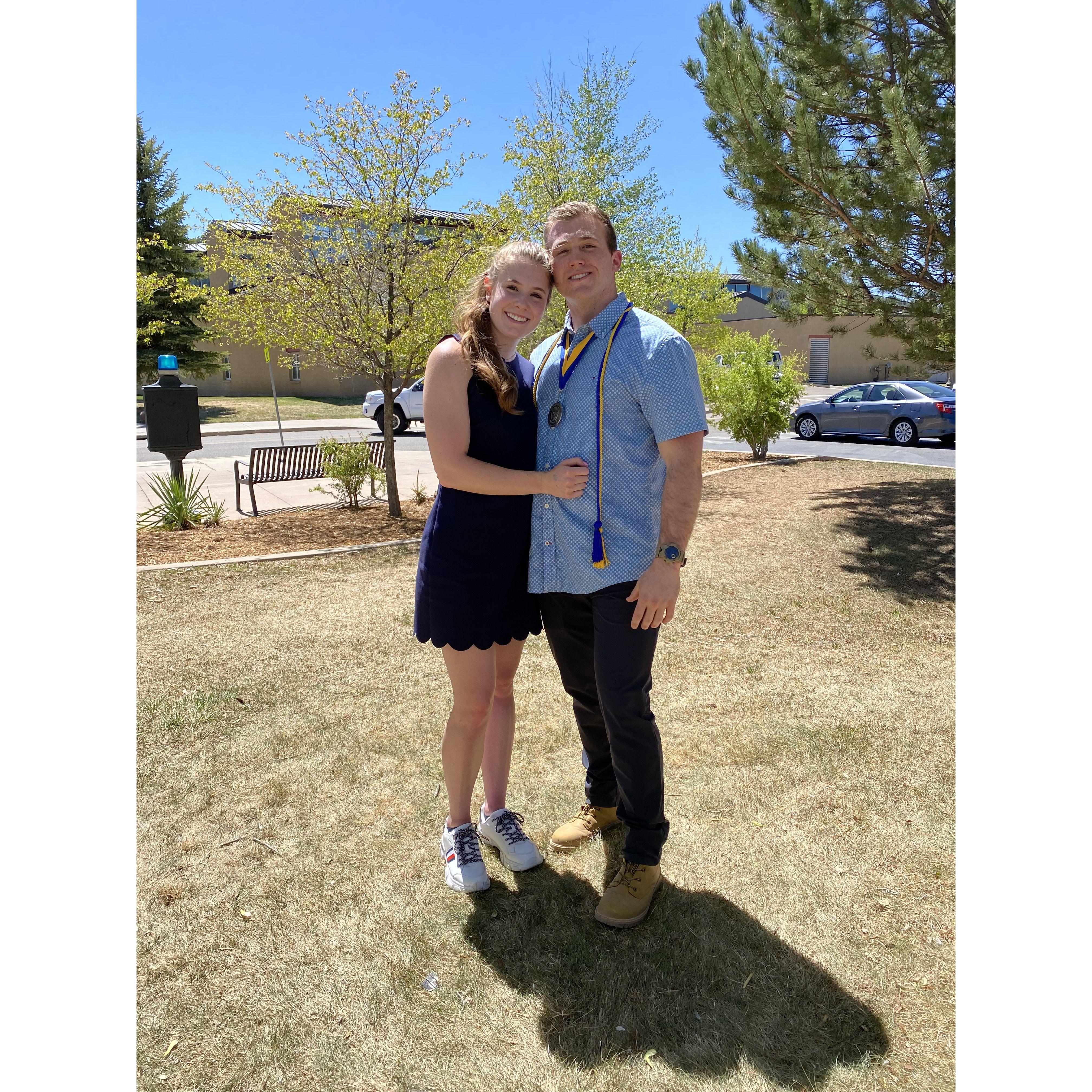 Garrett's College Graduation from Fort Lewis