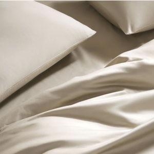Luxe Sateen Core Sheet Set - Pebble, Queen