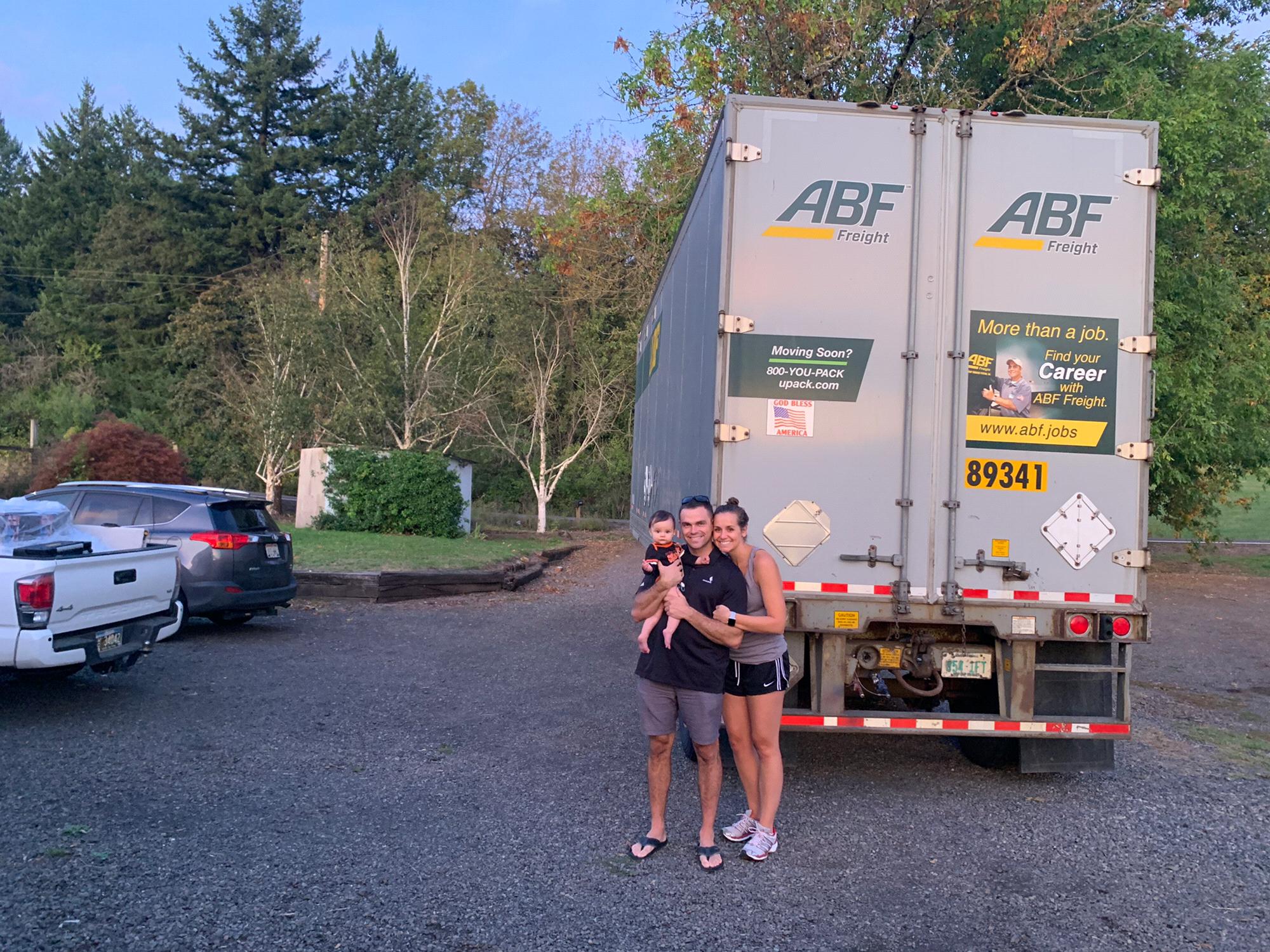 Moving from Oregon to Wisconsin with an extra passenger this time