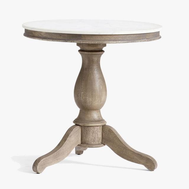 Alexandra End Table, Gray Wash