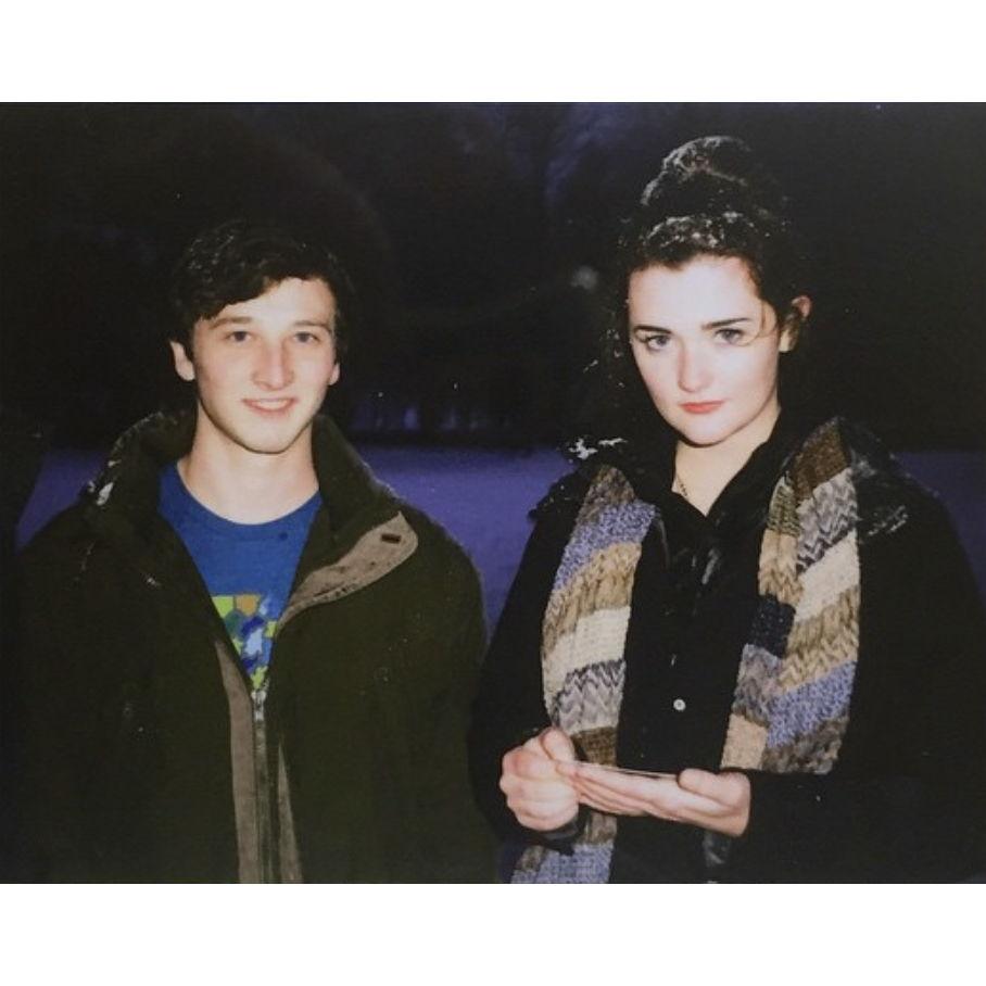 Nick's and Elizabeth's first Boston winter in 2014