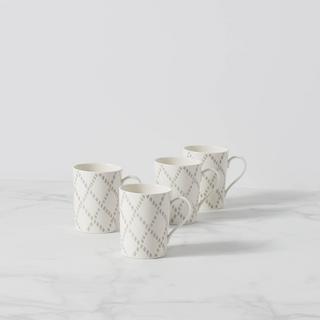 Textured Neutrals Mug, Set of 4
