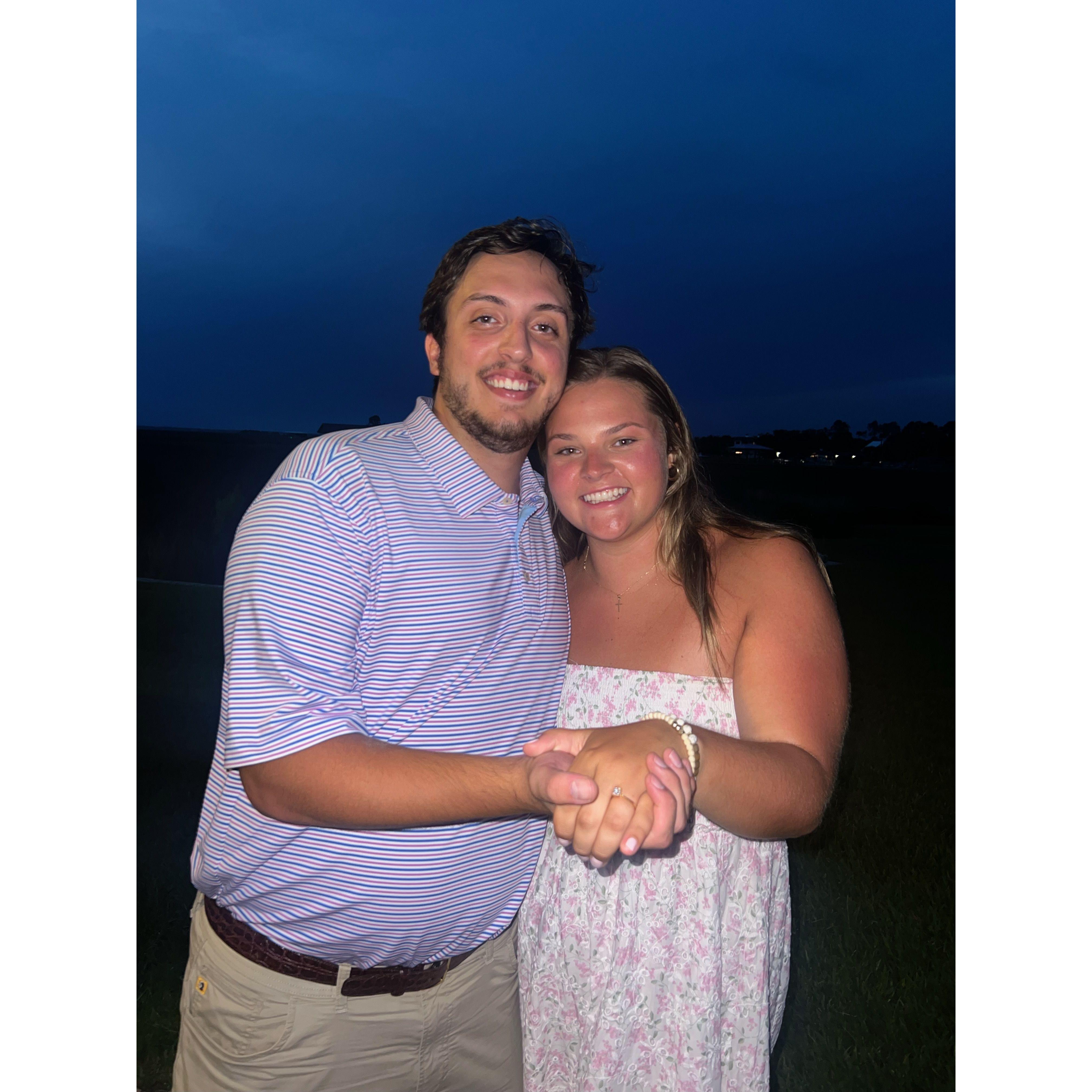 the day we got engaged !!