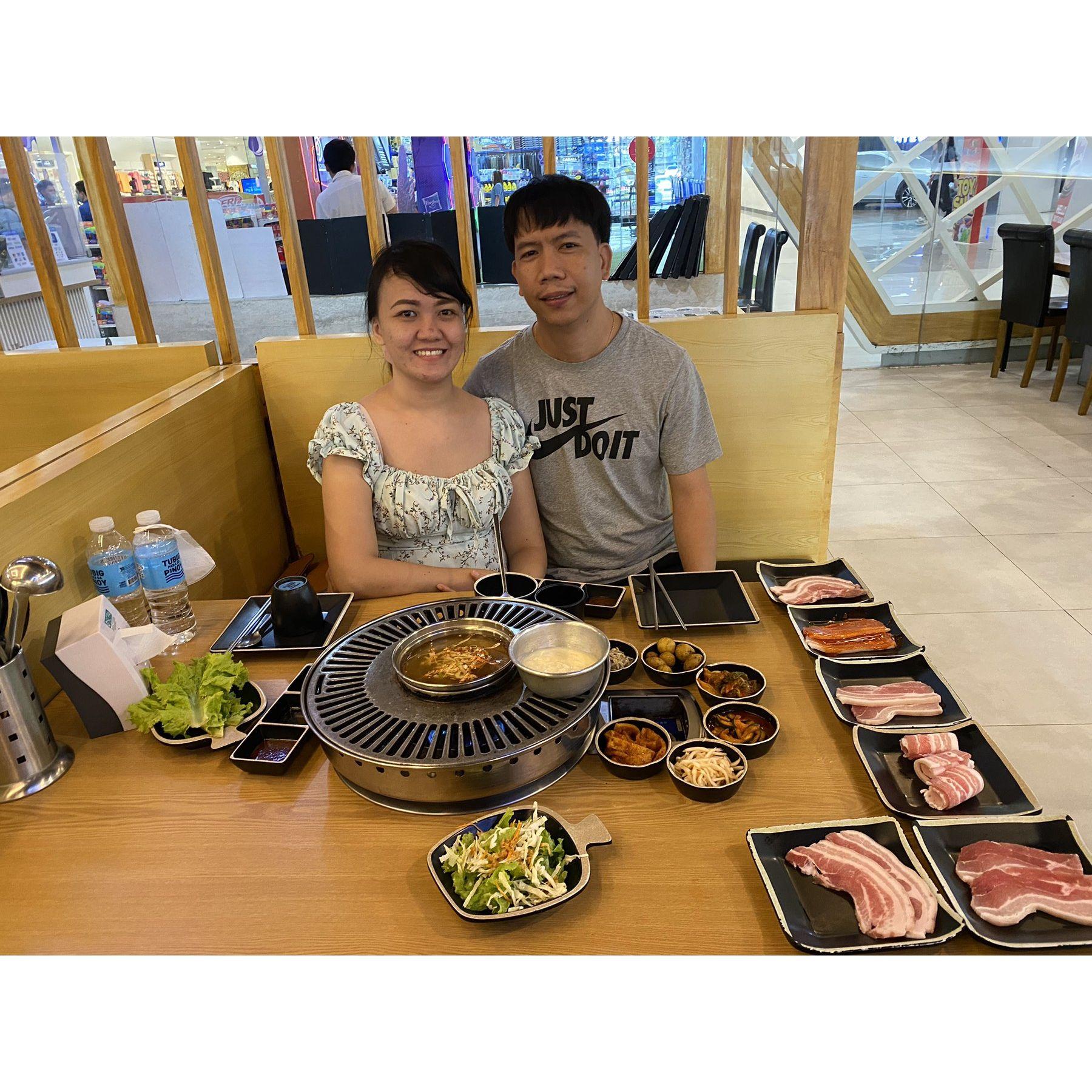 Lunch date after Pre-Marital Counseling 08-17-23