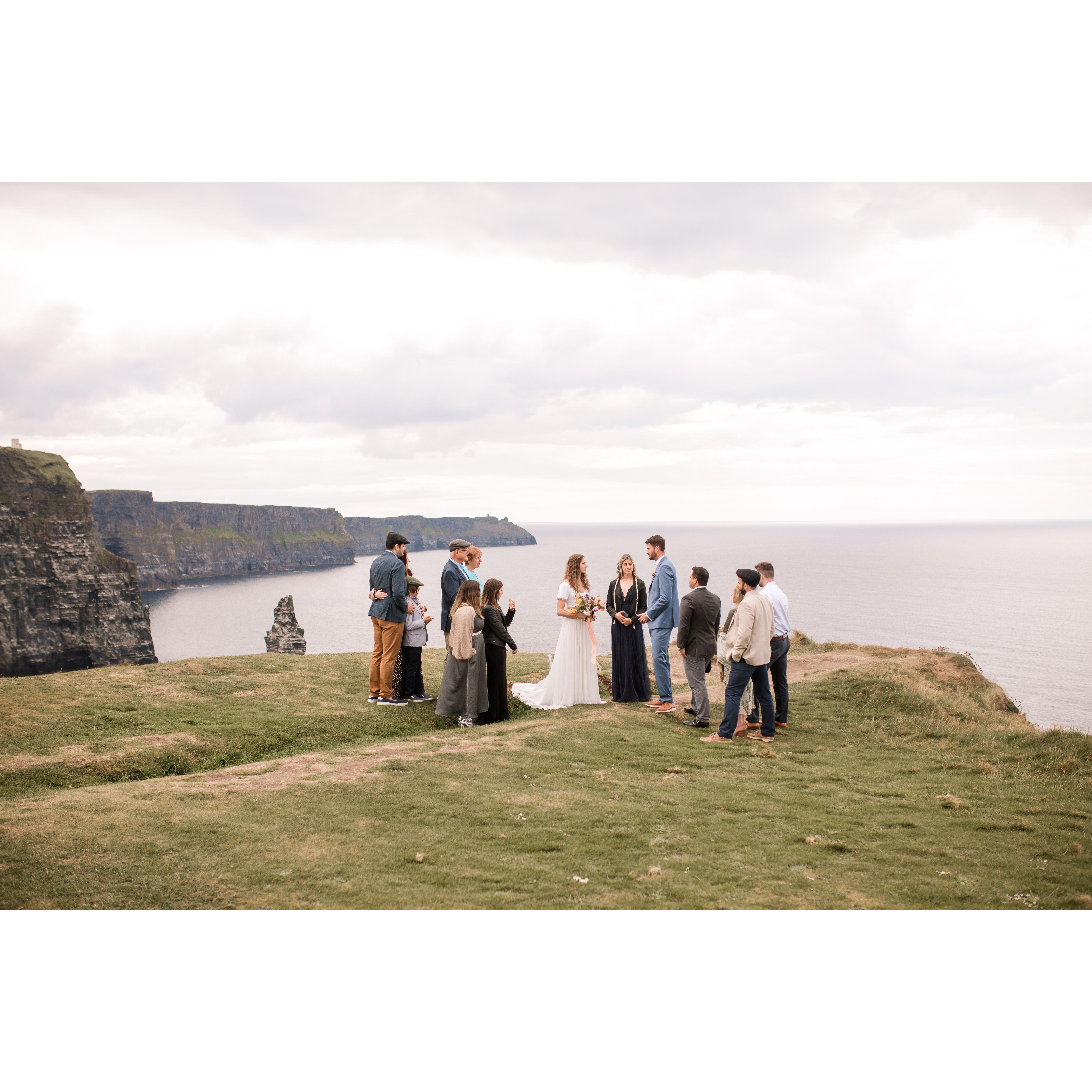 Cliffs of Moher Ceremony