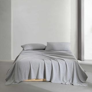 Modern Melange Cotton 4-Piece Sheet Set