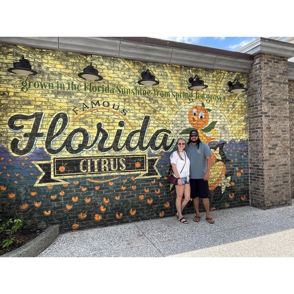 First trip to Orlando to meet Jacob's parents