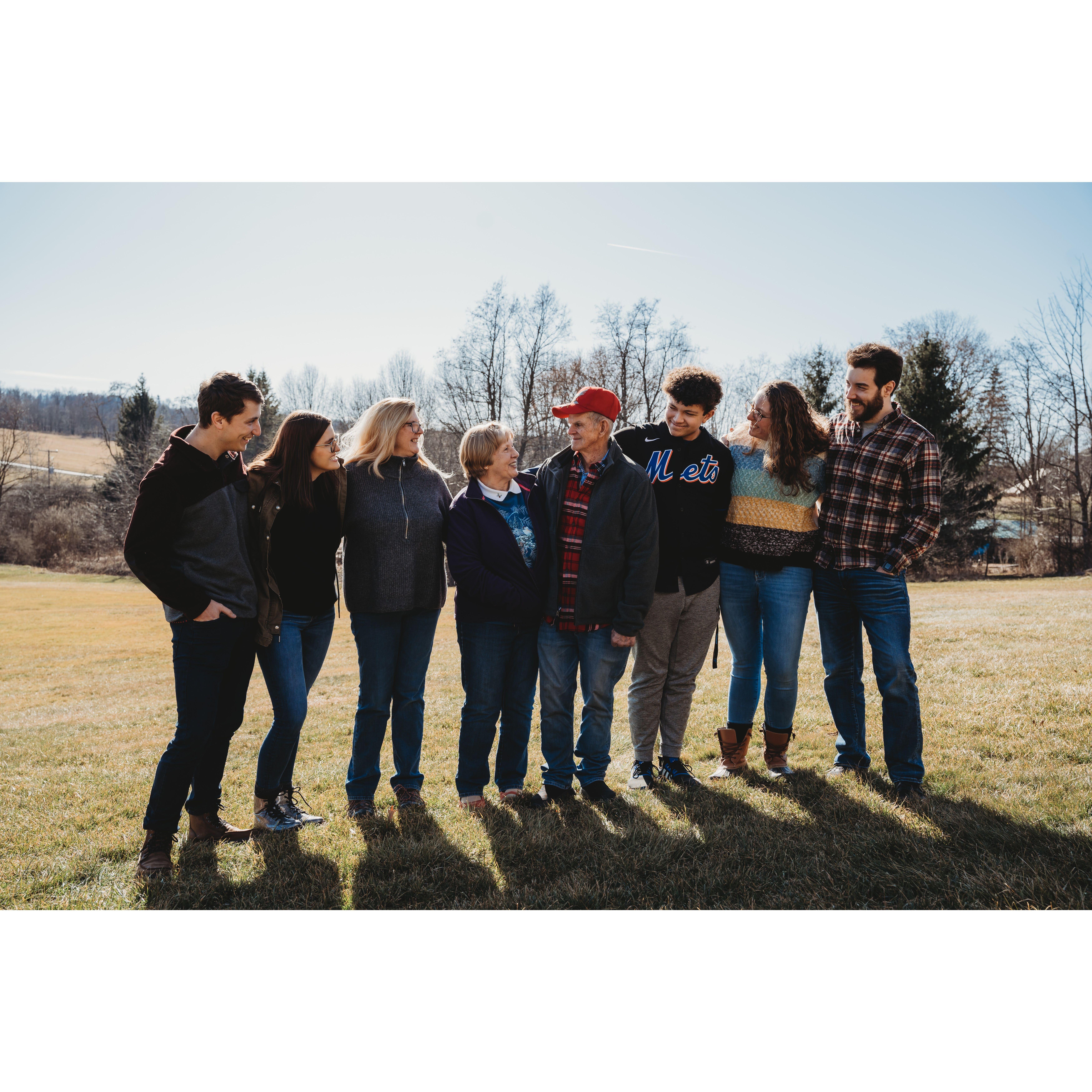 February 2023-Elvidge Family Photo shoot