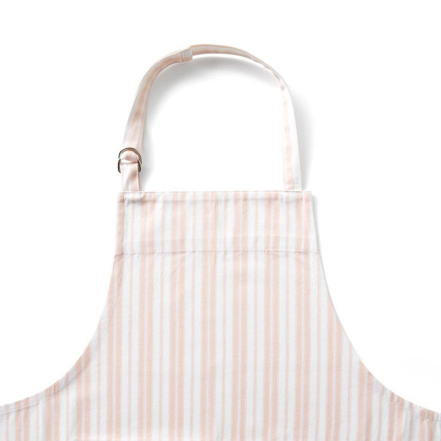 Williams Sonoma Classic Stripe Personalized Apron, Dusty Rose