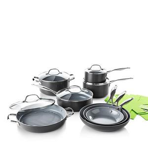 GreenPan Valencia Pro 13-Piece Cookware Set + Bonus - 100% Exclusive