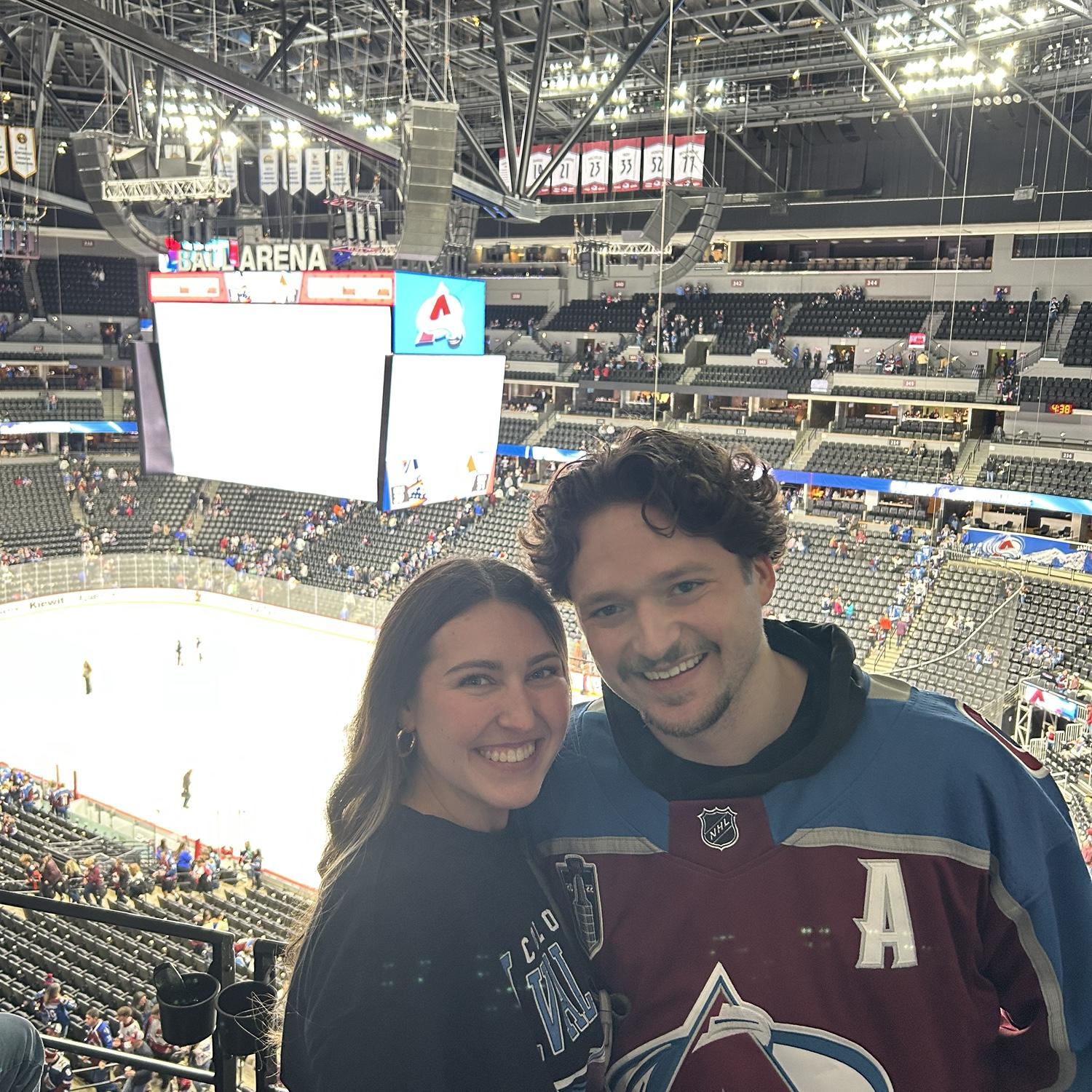 First Avs game in Denver!