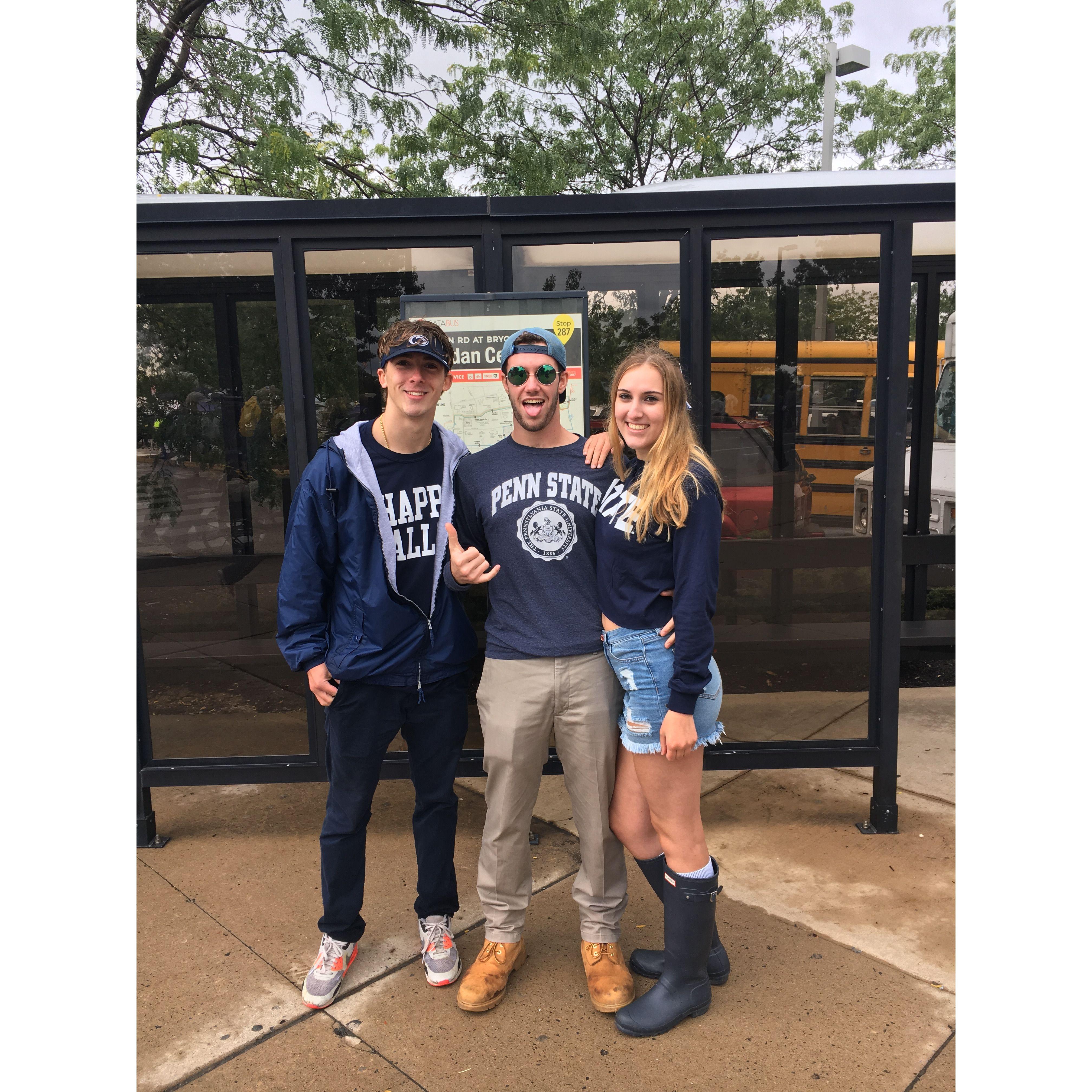from Penn State football games...