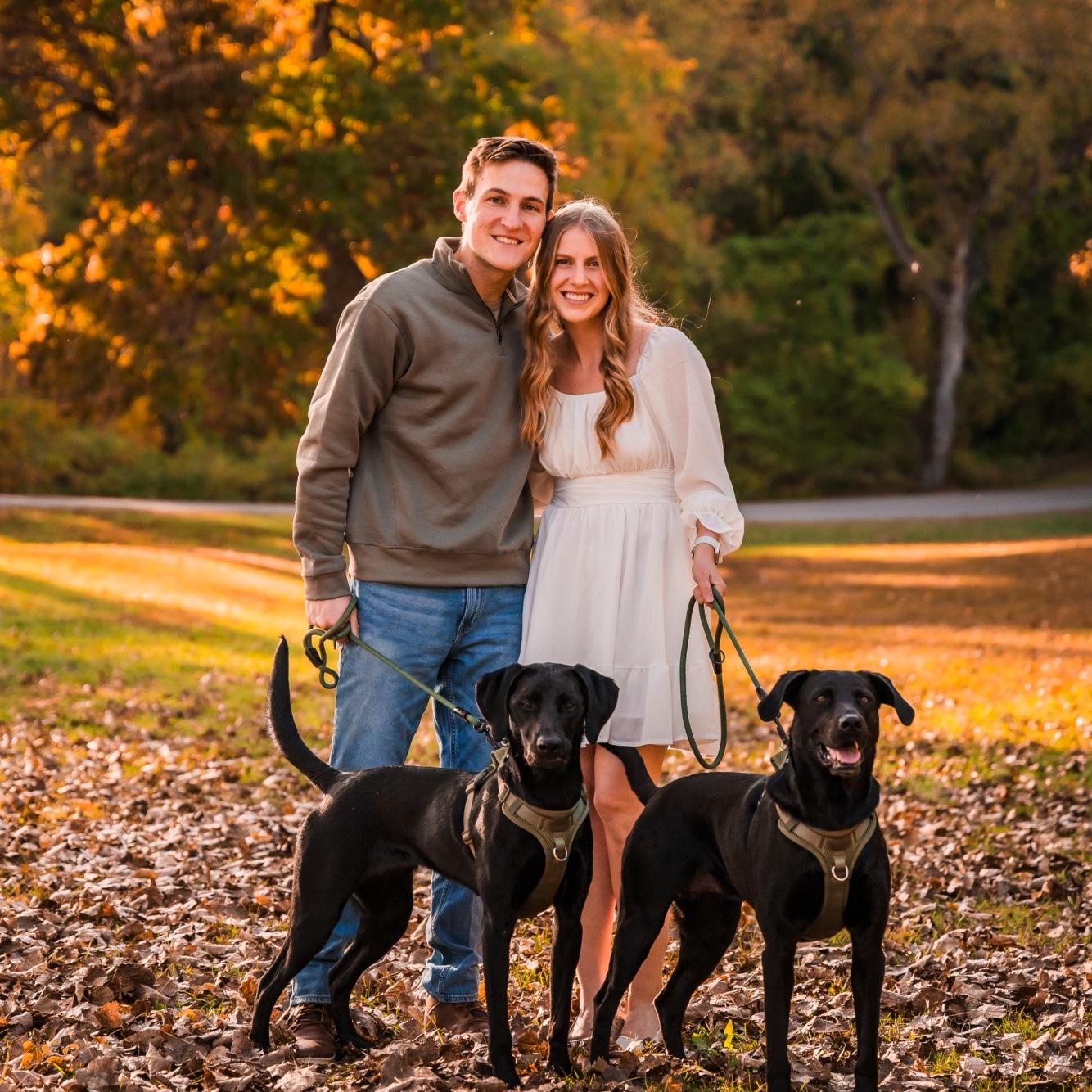 Engagement photos (October 2025)