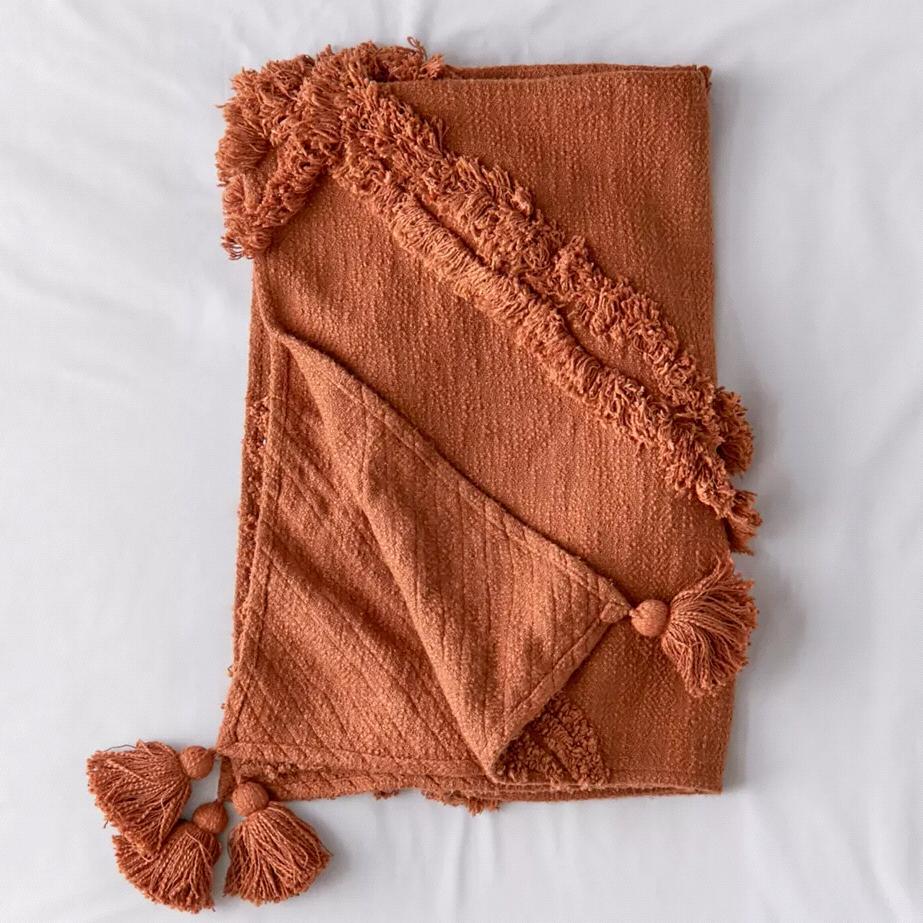 Aden Tufted Throw Blanket