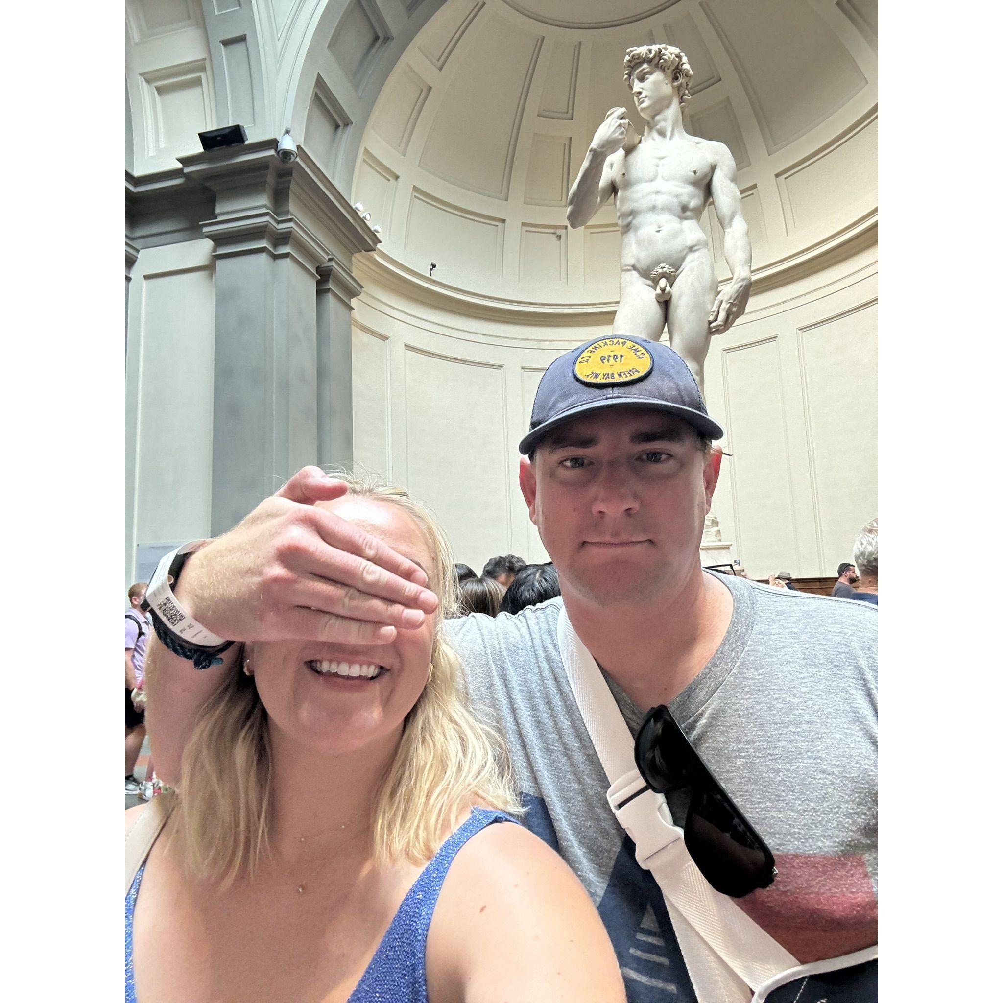 Statue of David - Florence, Italy, June 2024
