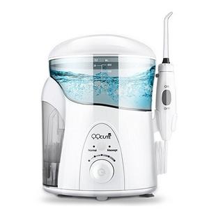 QQcute Water Dental Flosser, Water Flossing Dental Countertop Oral Irrigator with 7 Multifunctional Tips,10 Pressure Settings, Support 120 Seconds Teeth Cleaning, for...