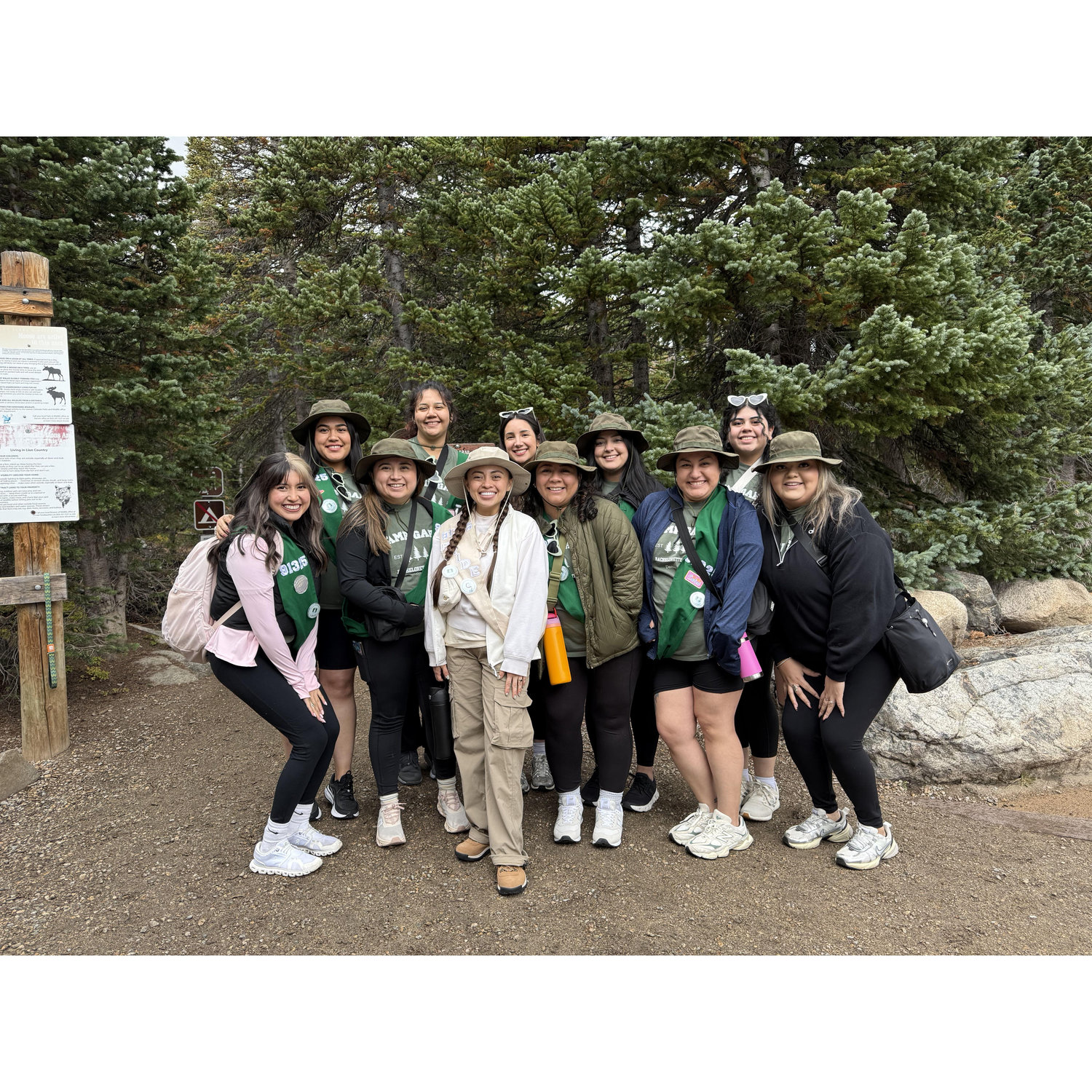 Gaby and the girls in Denver, CO for the bachelorette trip