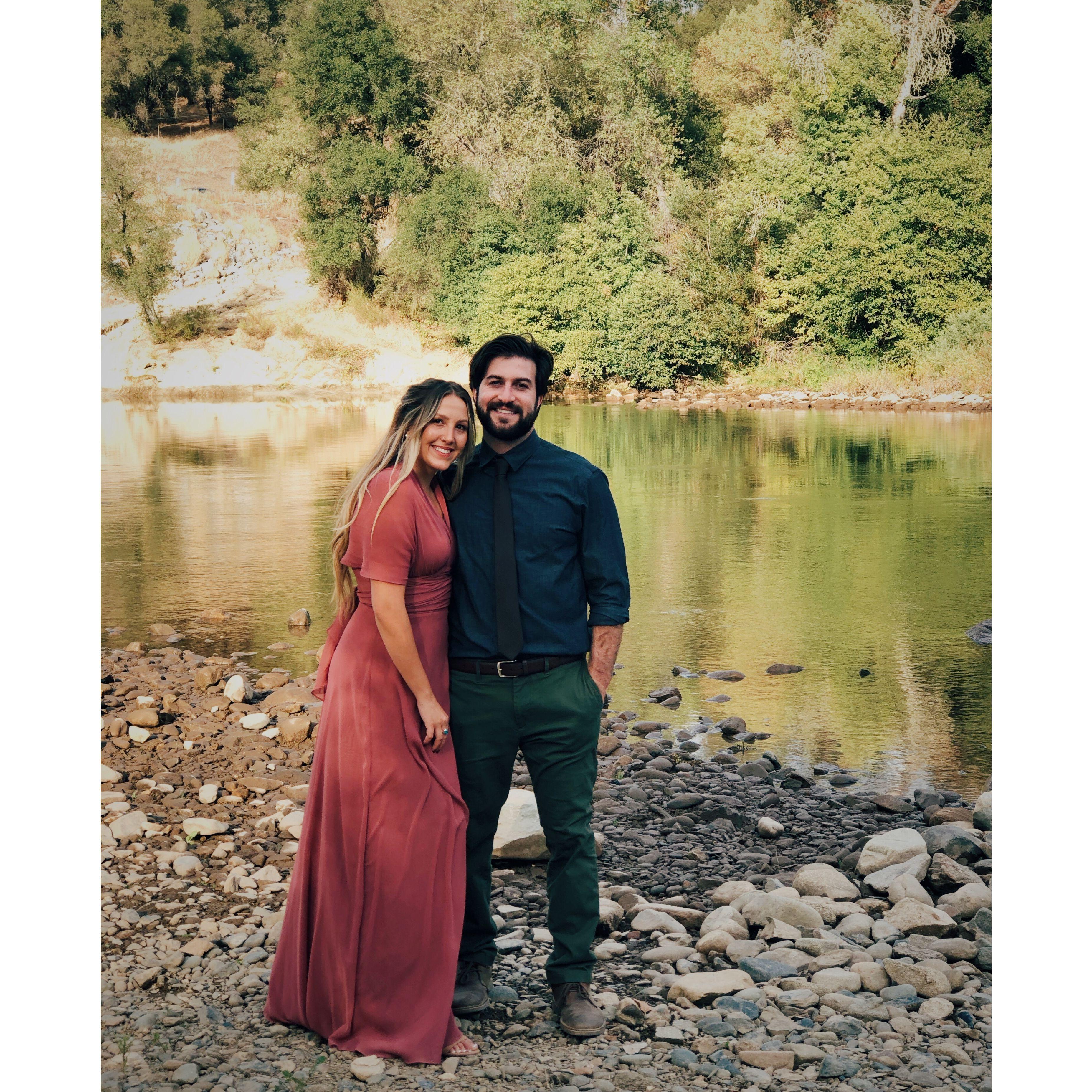 Celebrating Mr. and Mrs. Cross in 2020.