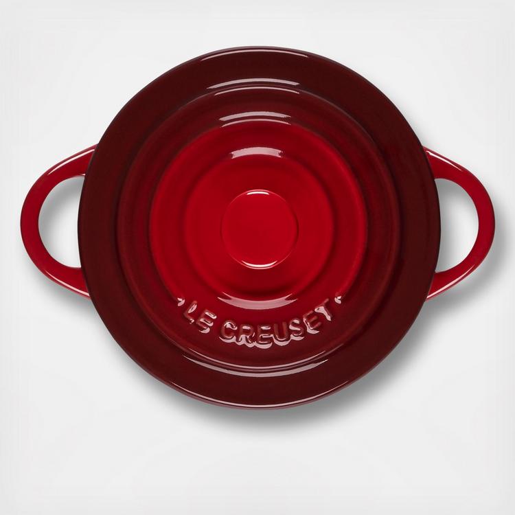 Le Creuset, 5-Piece Mini Round Cocotte & Cookbook Set | Zola