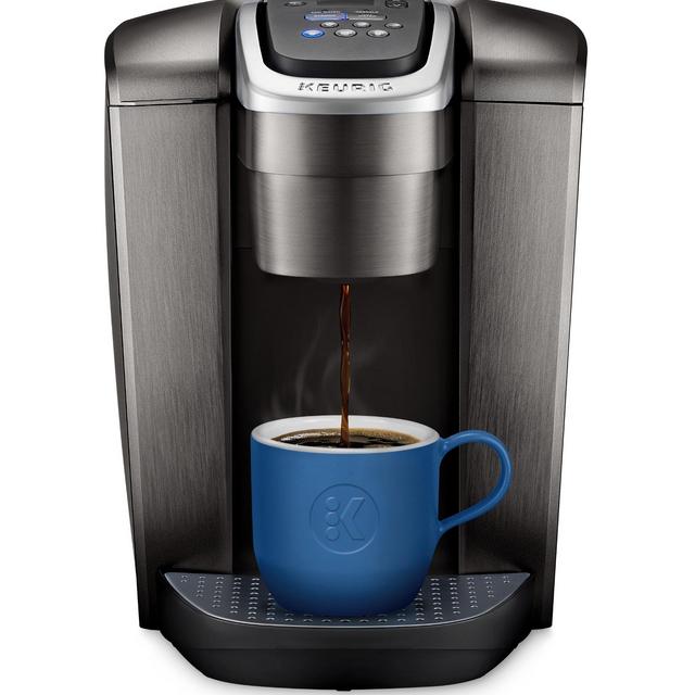Keurig K-Elite Single-Serve K-Cup Pod Coffee Maker, Brushed Slate