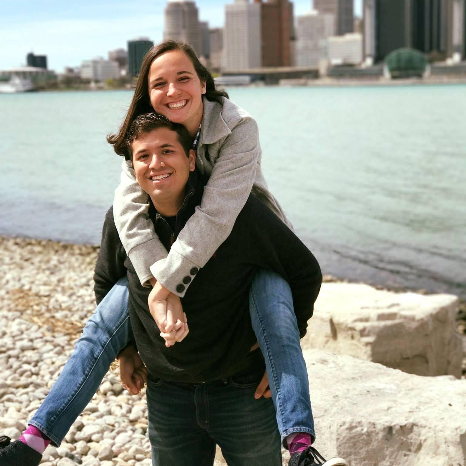 This was Jose's first time going to Canada!