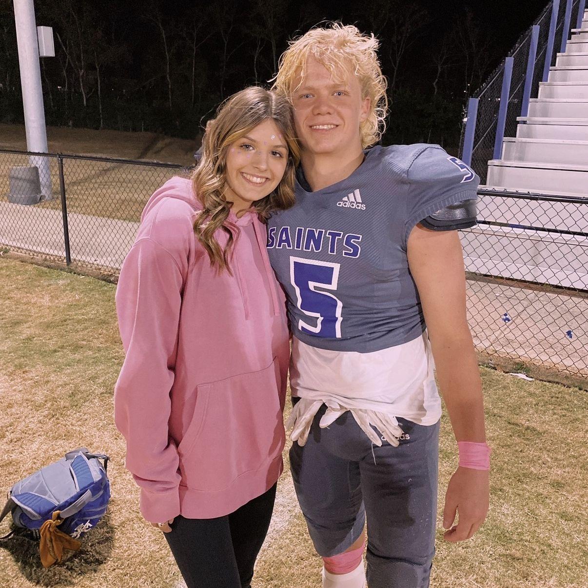 Where it all began, sophomore year of high school! This was our first picture together (we were so nervous!)