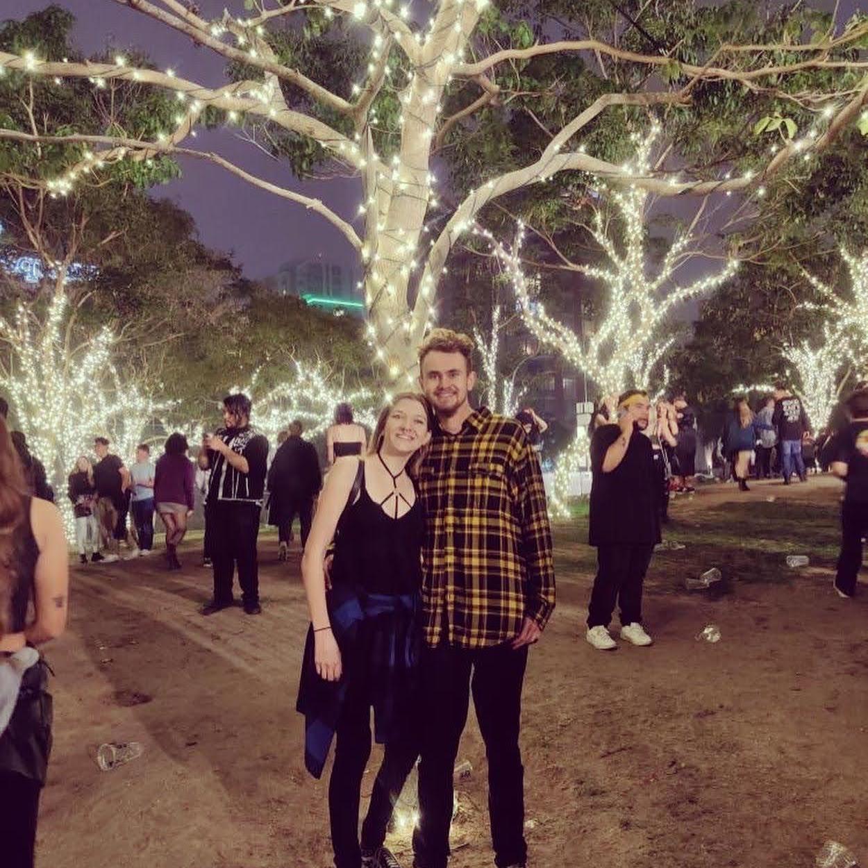 Our first concert, and Liam's first time coming to San Diego, he met my parents this weekend!