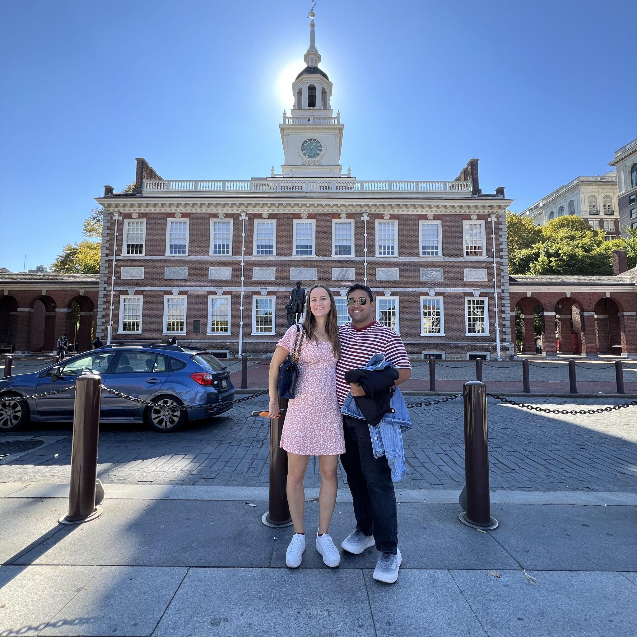 We love a good sun halo, especially as the National Treasure theme plays in the background