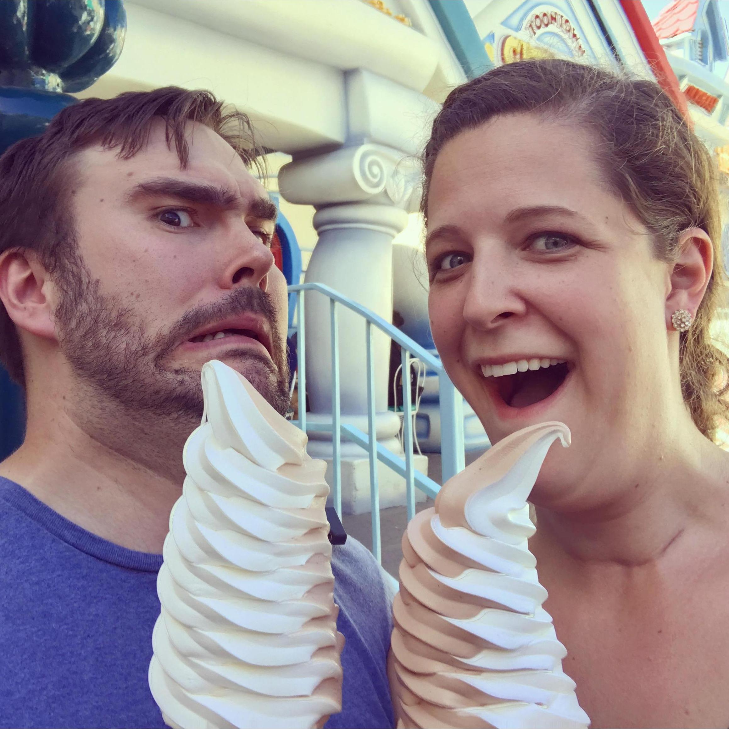 When Sean took me on my first Disneyland trip in 2017.