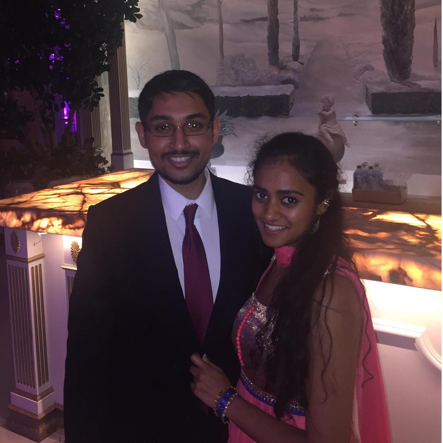 At Akbar and Sofia's wedding!