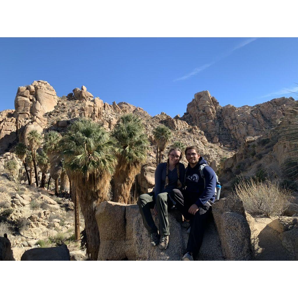 Our first vacation as a couple to Joshua Tree