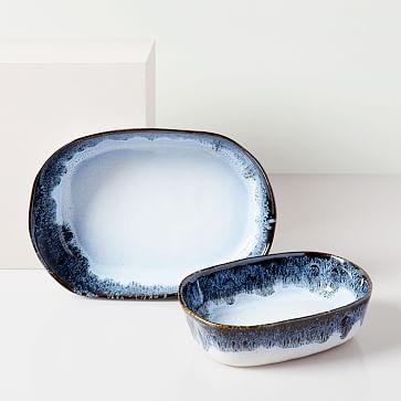 Large Reactive Glaze Bakeware