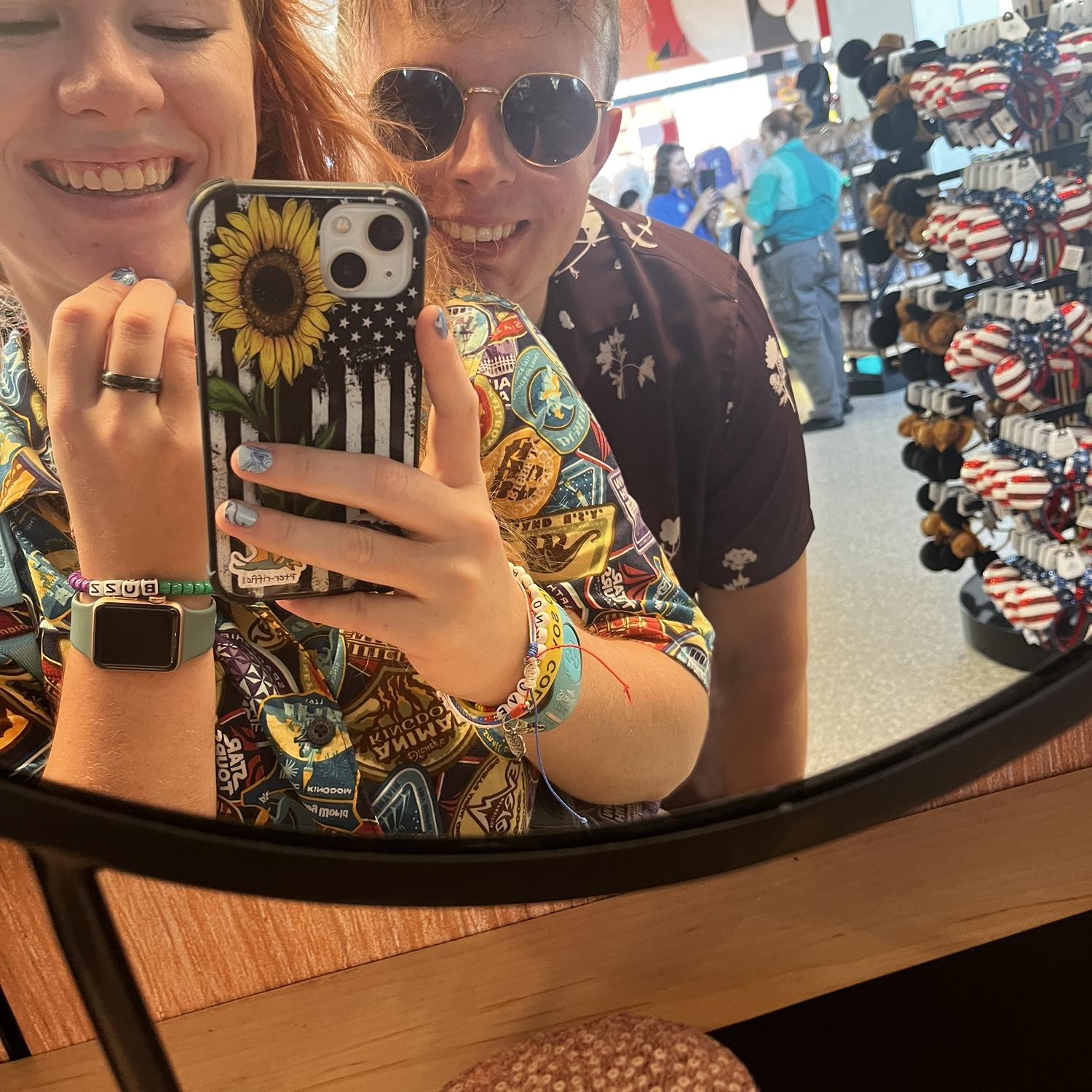 Disney Mirror Selfie