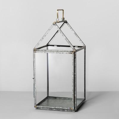 Product description page - Galvanized House Lantern Large - Hearth & Hand™ with Magnolia