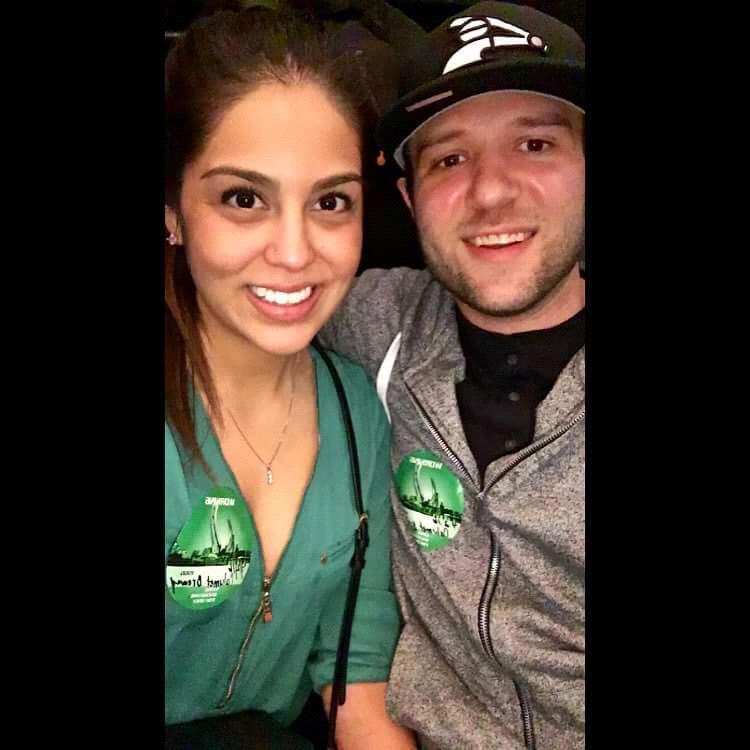 Working together at Horseshoe Casino, April 2016.