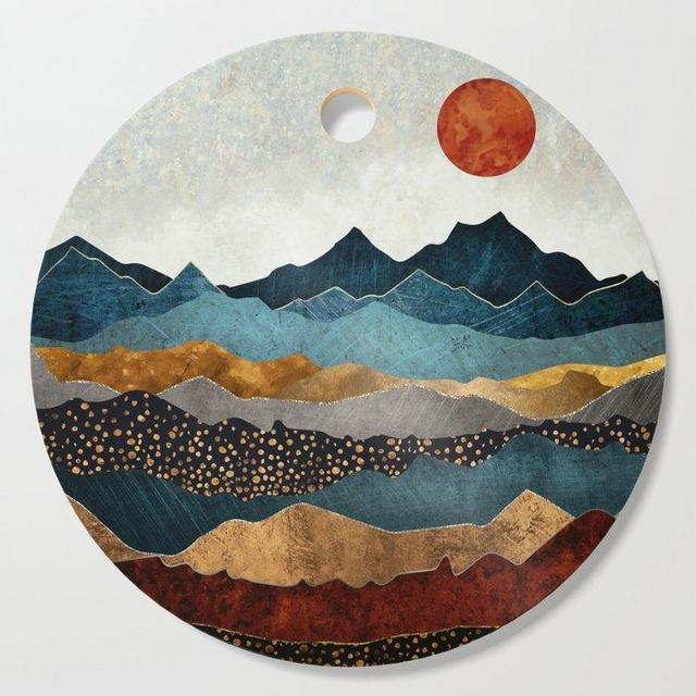 Amber Dusk Cutting Board
