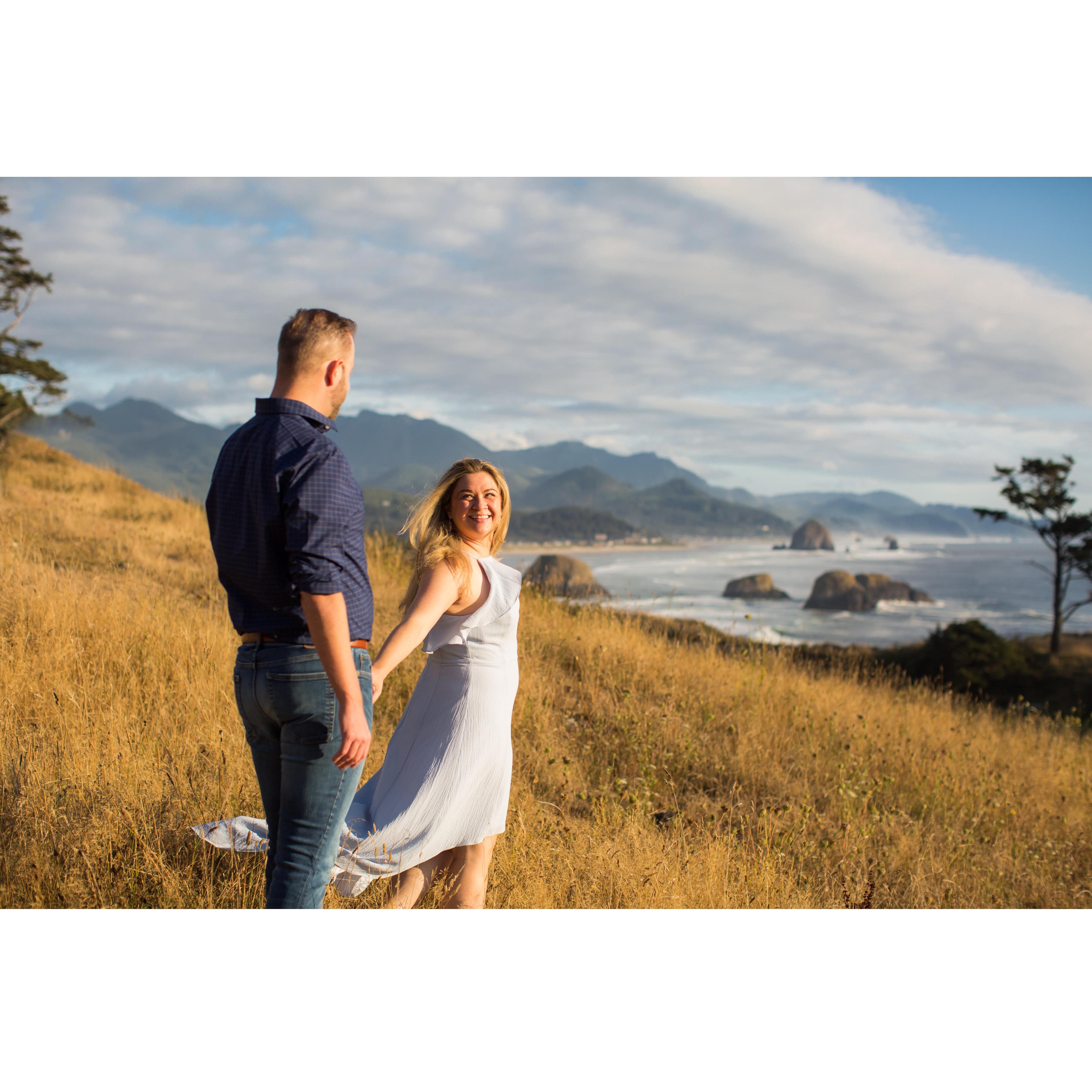 Ecola State Park in Oregon, near Indian Beach where we got engaged over July 4th vacation 2019