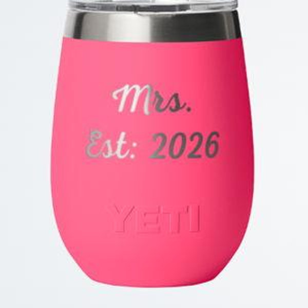 Rambler® 10 oz Wine Tumbler - Tropical Pink, 10 oz Ceramic