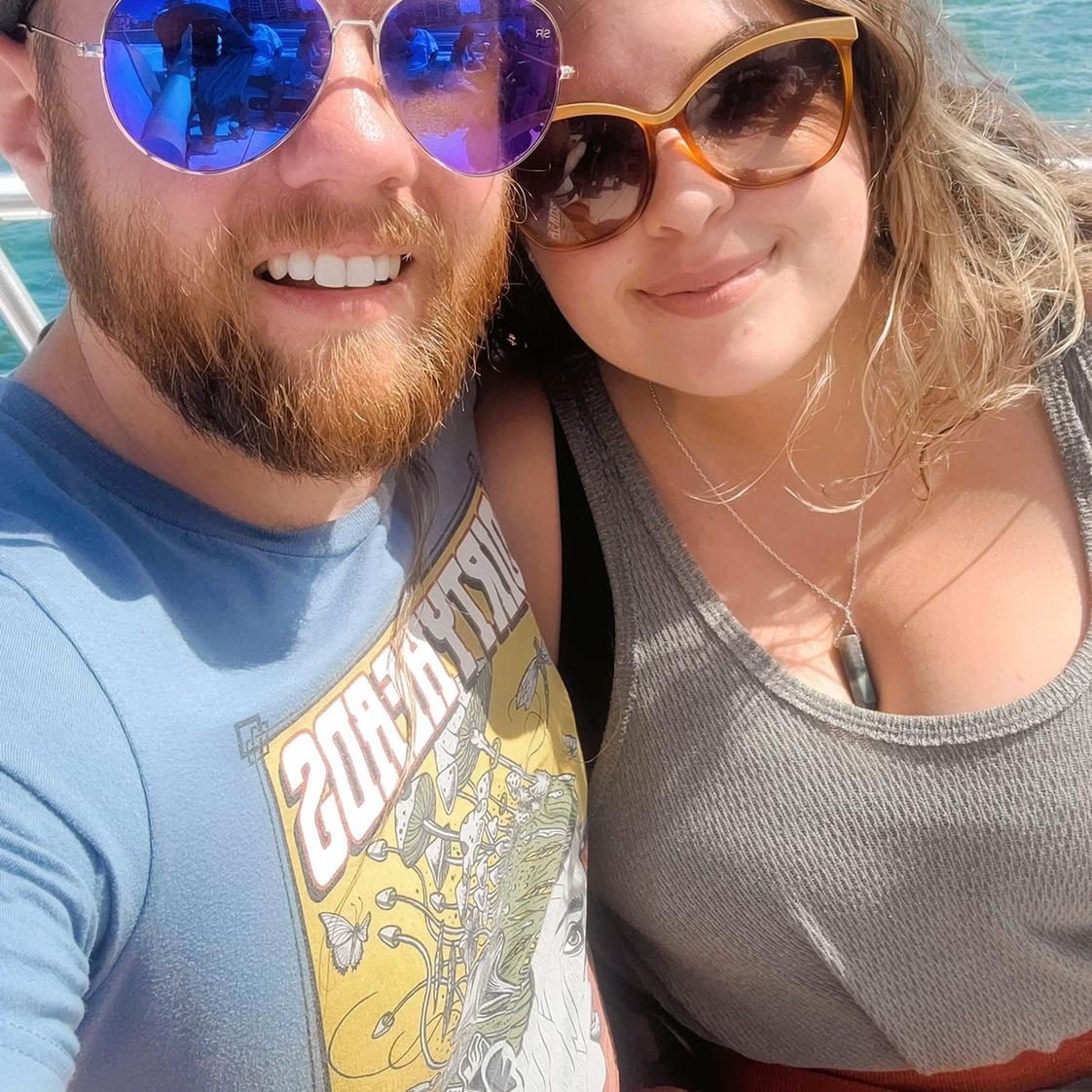 First date :) parasailing in Miami!