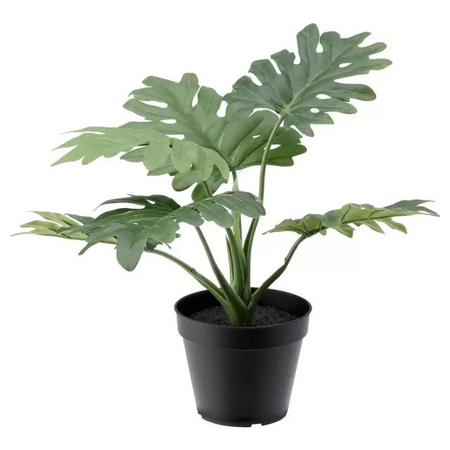 FEJKAArtificial potted plant, indoor/outdoor philodendron-leaf4 ¾ "