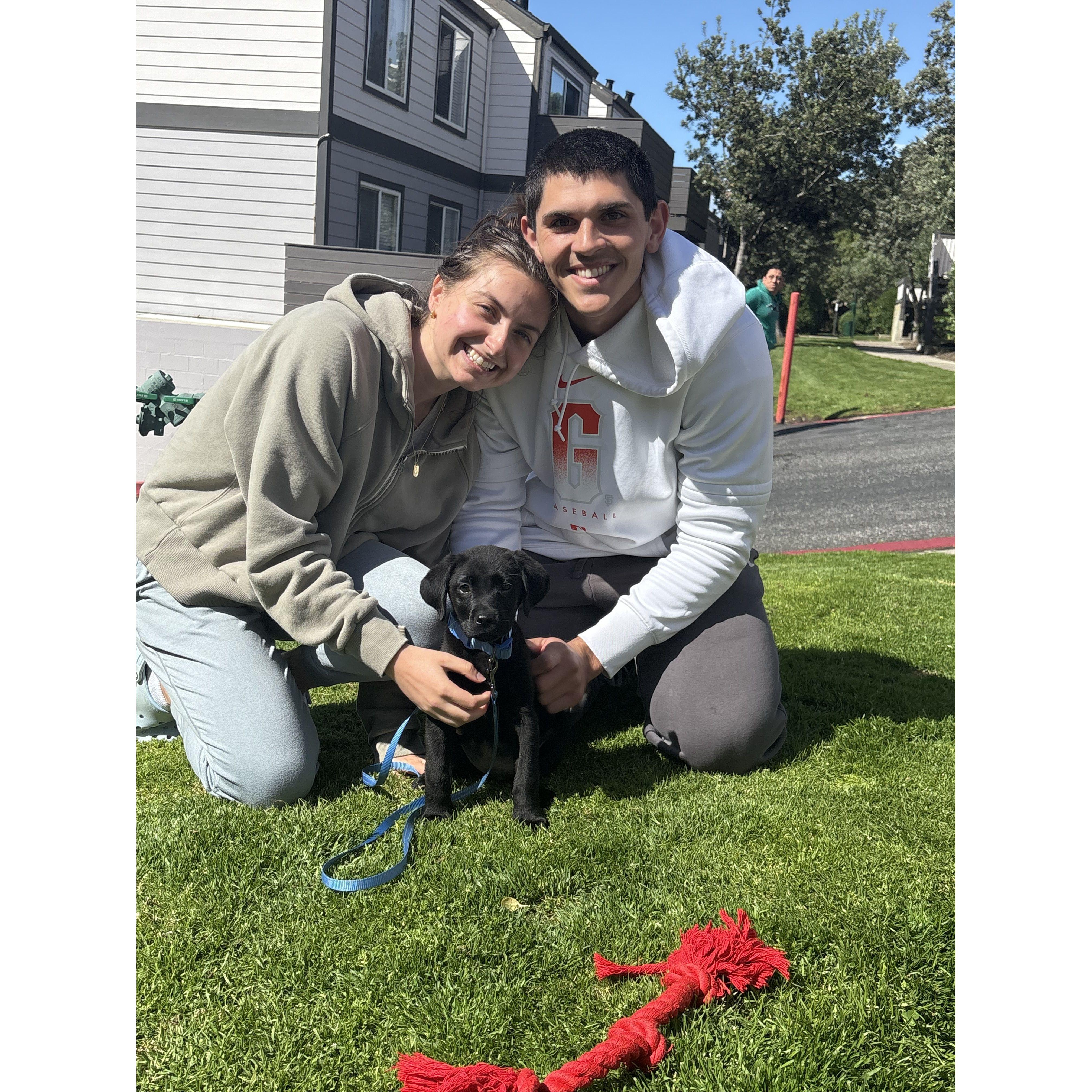 Our first family photo!