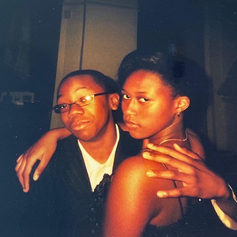  Gregory & Zakiya at 8th Grade Prom, 2008