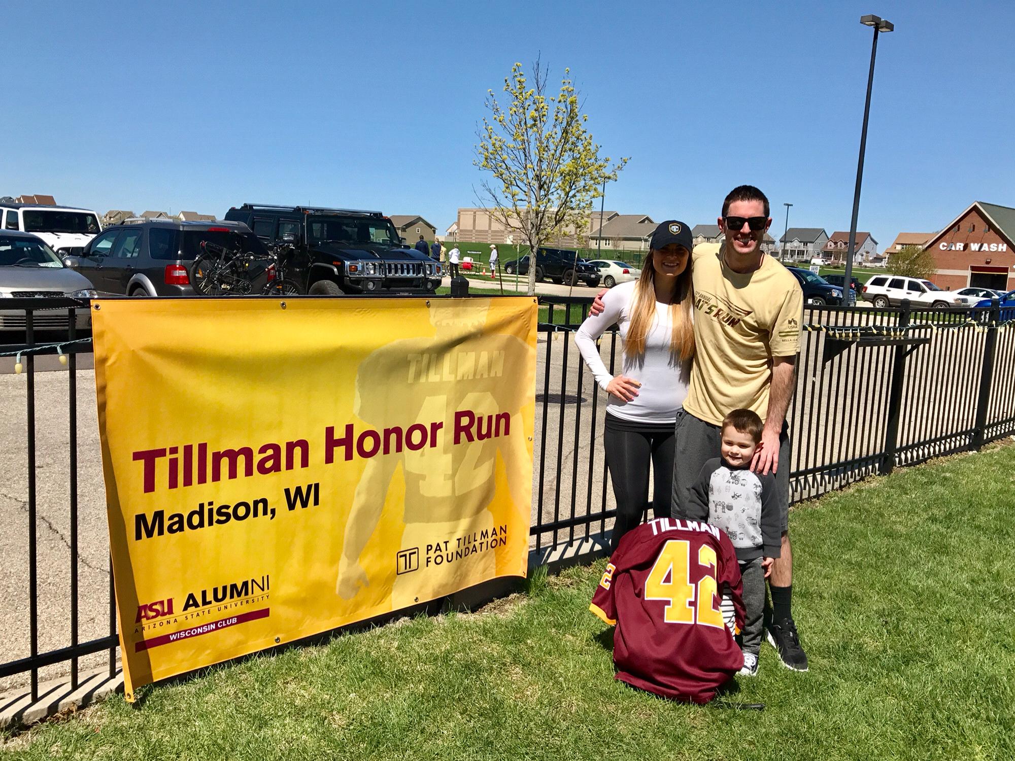 Annual Tillman run. 4 weeks postpartum 🤪