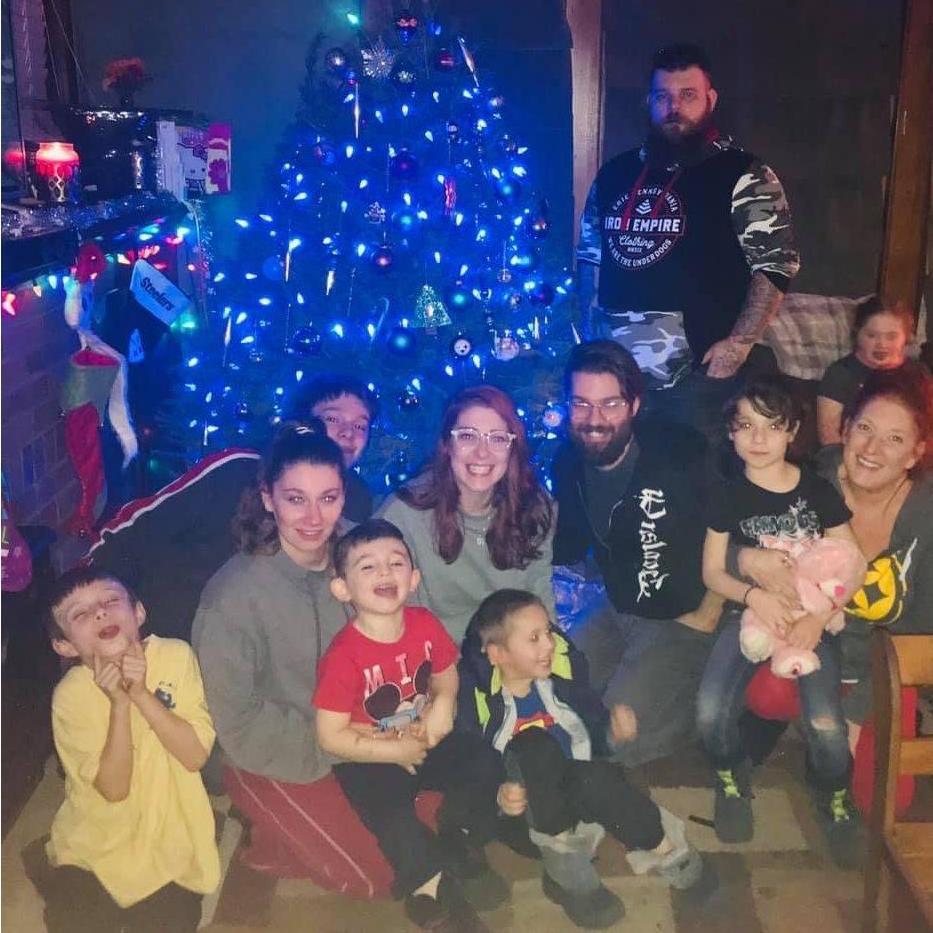 Christmas at the Froehlich house.