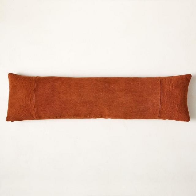 Cotton Canvas Pillow Cover, 12"x46", Copper