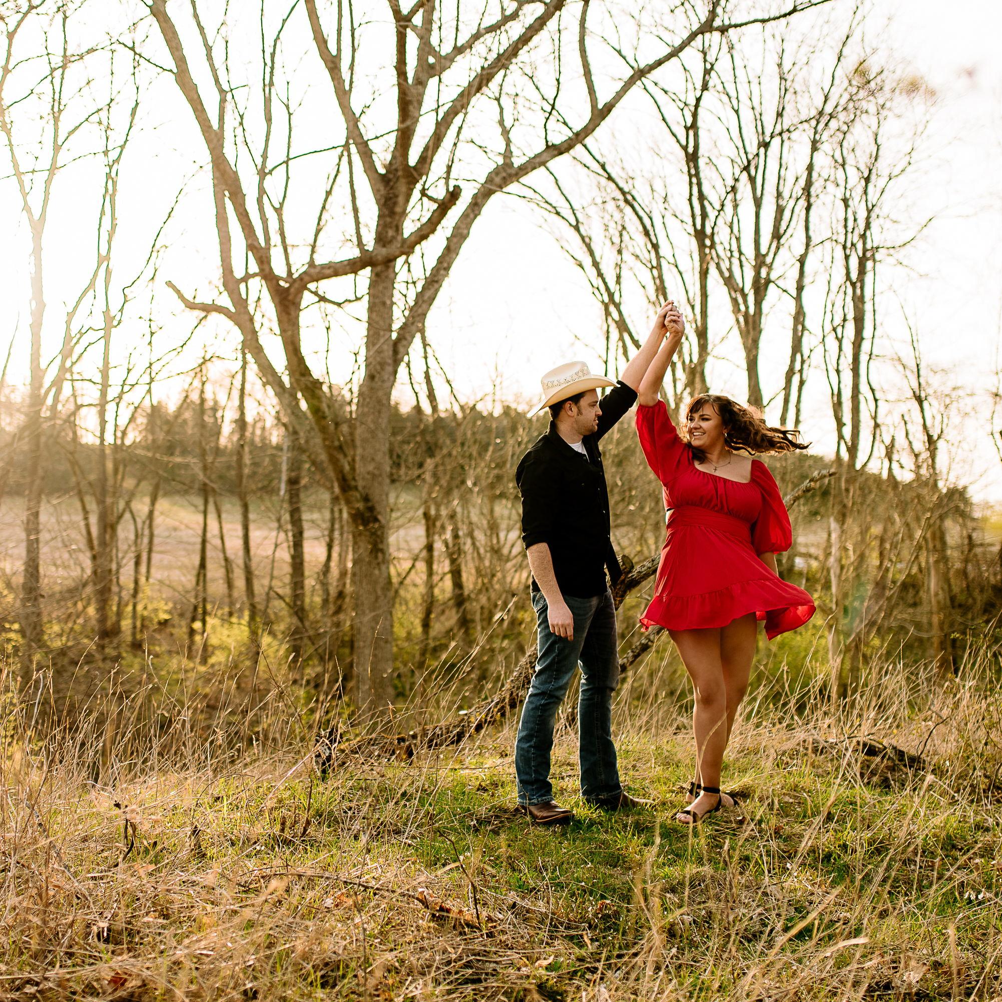 I always want to dance with you.