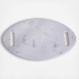 Marble Oval Serving Tray