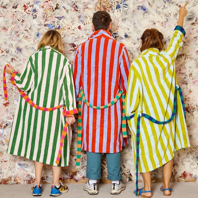 Striped Bathrobe