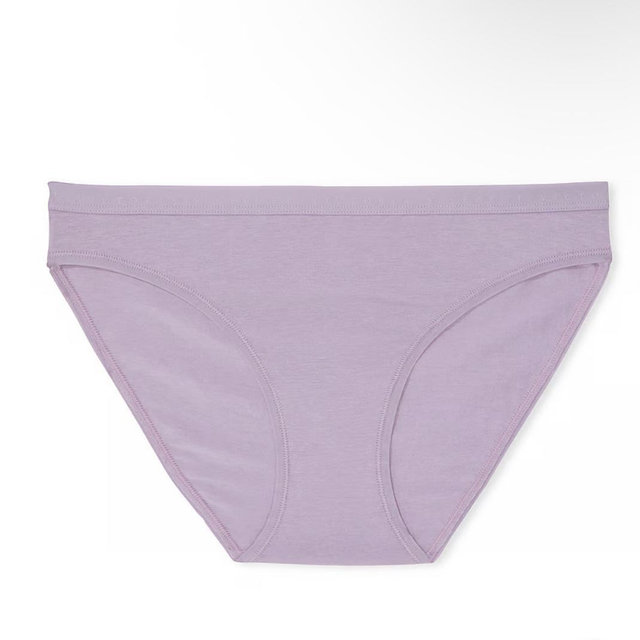 Stretch Cotton Rib Bikini Panty